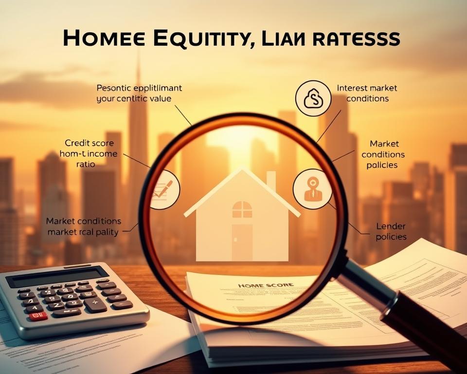 factors influencing home equity loan rates