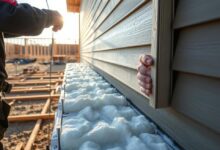 insulated siding installation