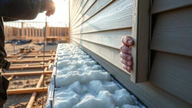 insulated siding installation